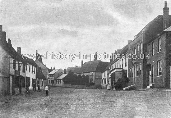 The Village, Great Bardfield, Essex. c.1903